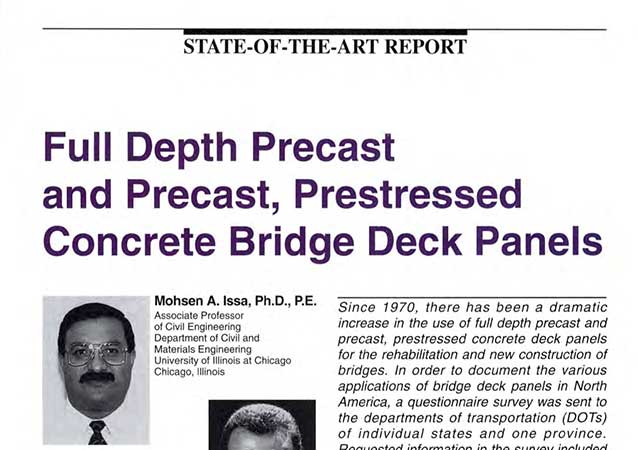 Bridge deck panels