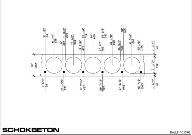 Dalles10 connection details - Hollow-Core Slabs