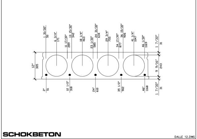 Dalles12 connection details - Hollow-Core Slabs